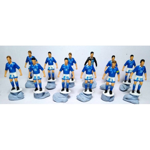 Subbuteo Andrew Table Soccer Greece 1994 World Cup Team only 12 figures,no bases,no box